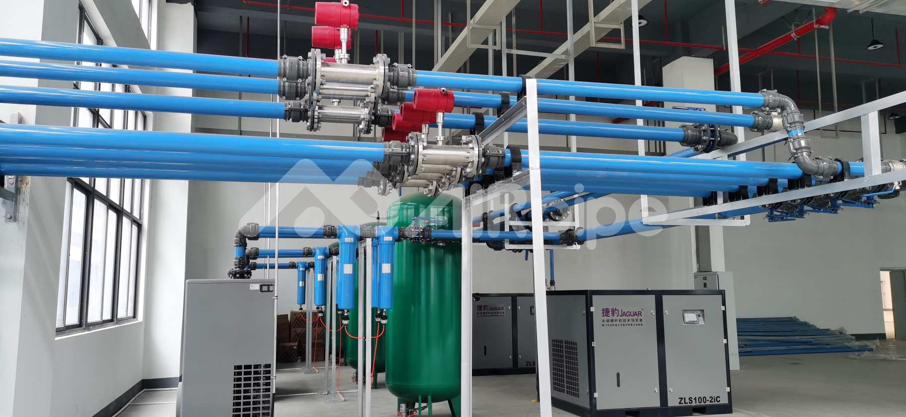 压缩空气管道品牌_6008集团远销外洋50国